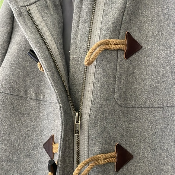 J.Crew ~ Wool Winter Coat with Toggles - Picture 4 of 12